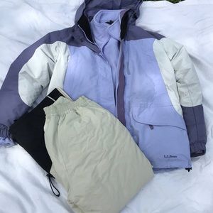 L.L.Bean snowsuit for skiing/snowboarding